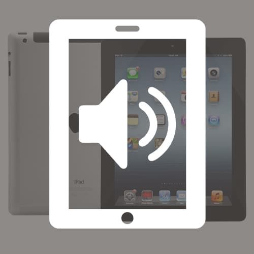 Замена динамика в планшете Apple iPad 4 с гарантией